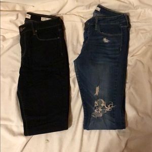 Bull head jeans bundle. Light ripped & dark